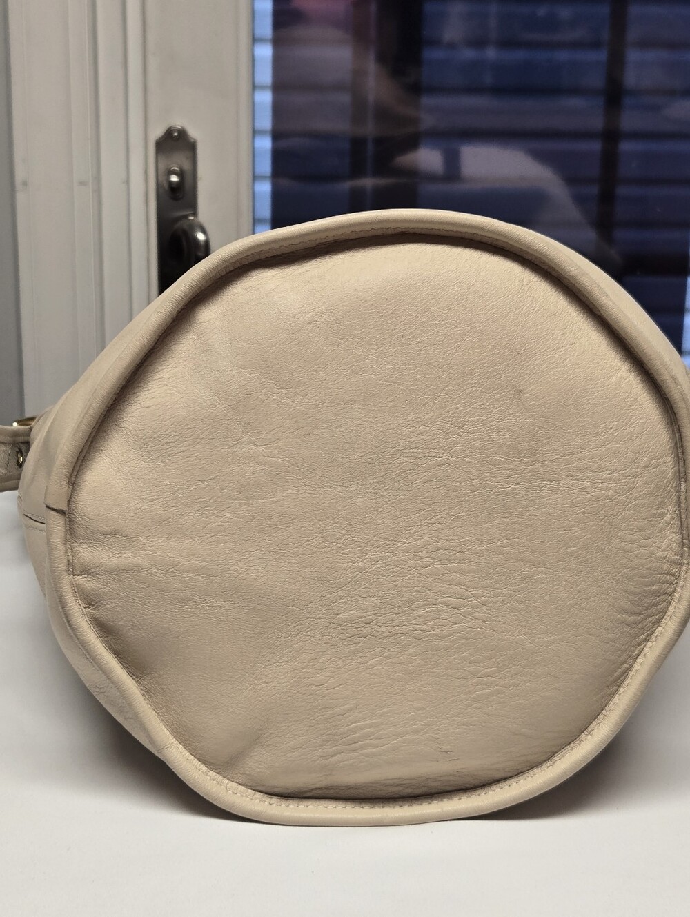 Coach Vintage 90's Bone Duffle Sac XL Hobo Bucket Shoulder Bag - Picture 3 of 7